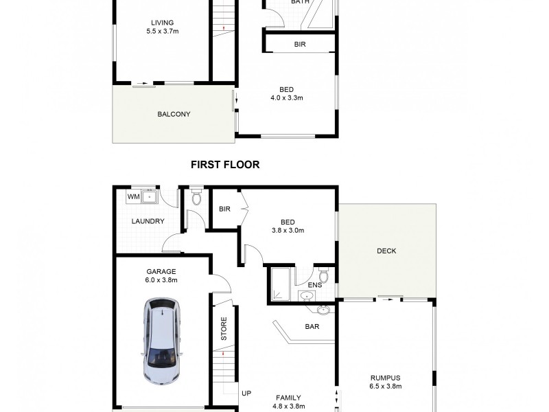 2/67 Wentworth Street, Shellharbour NSW 2529 Floorplan