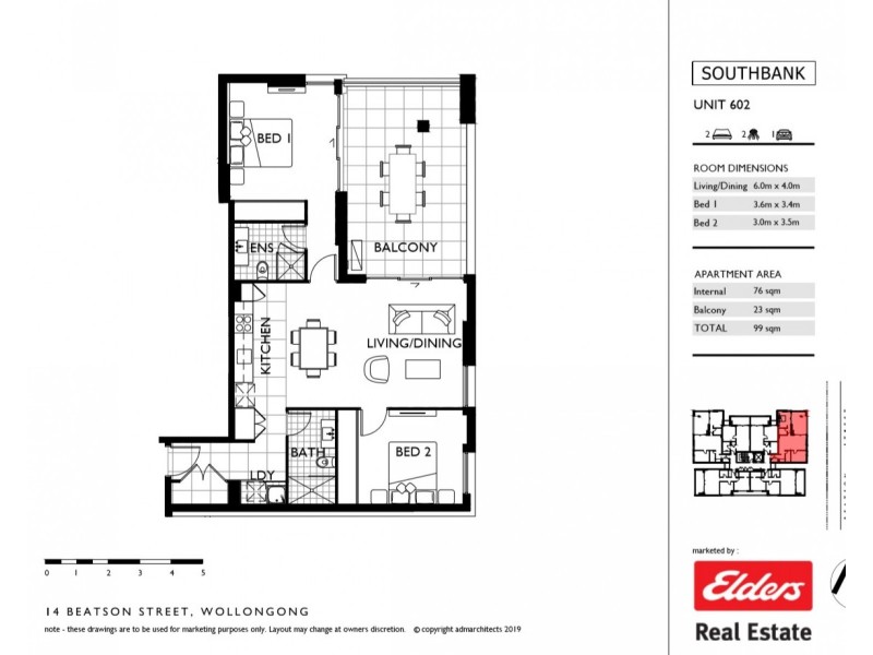 602/14 Beatson Street, Wollongong NSW 2500