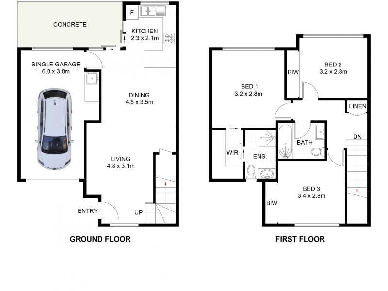 2/30 Cross Street, Corrimal NSW 2518 Floorplan