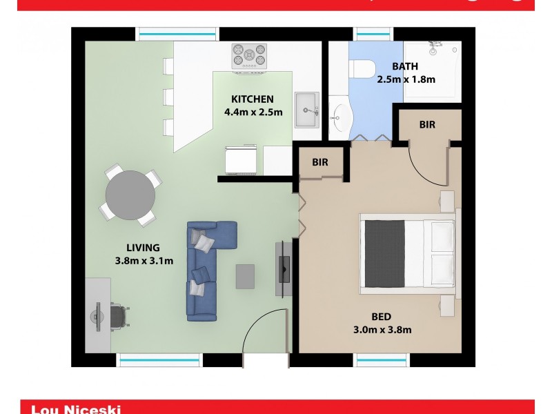 5/30 Rowland Avenue, Wollongong NSW 2500 Floorplan