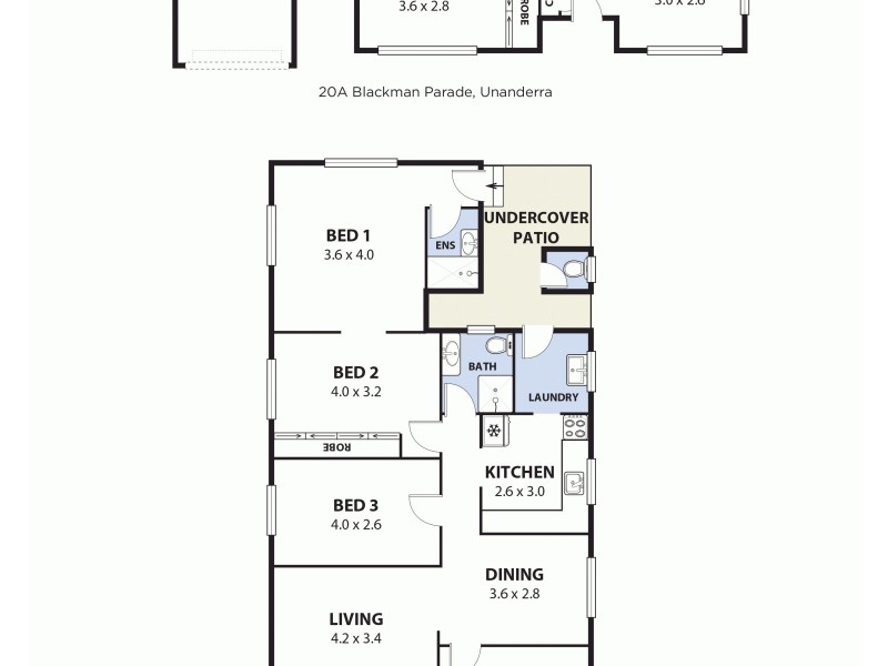 20 Blackman Parade, Unanderra NSW 2526 Floorplan