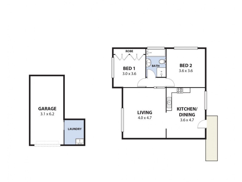 2/37 Foothills Road, Mount Ousley NSW 2519 Floorplan