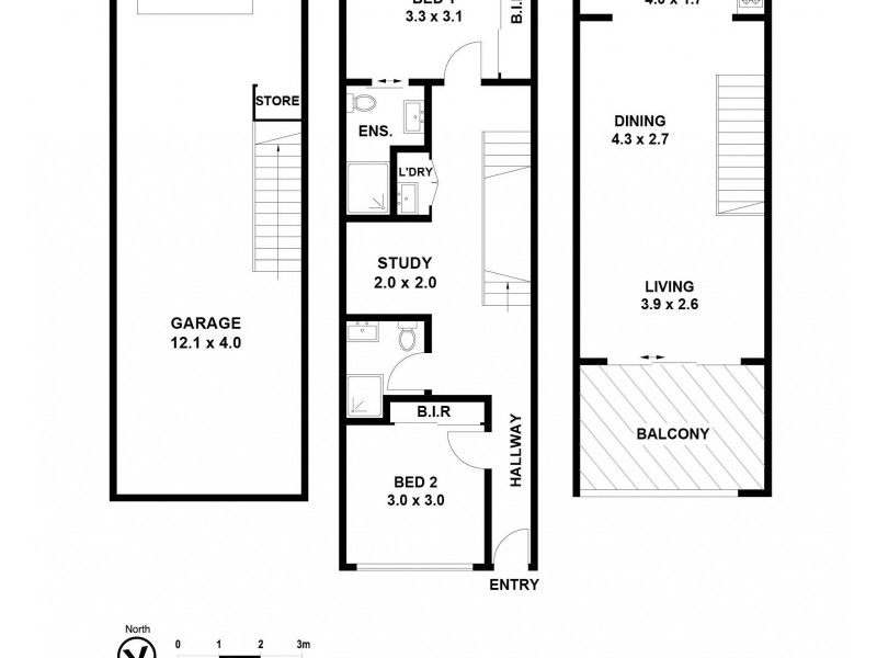 5/483 Crown Street, Wollongong NSW 2500 Floorplan