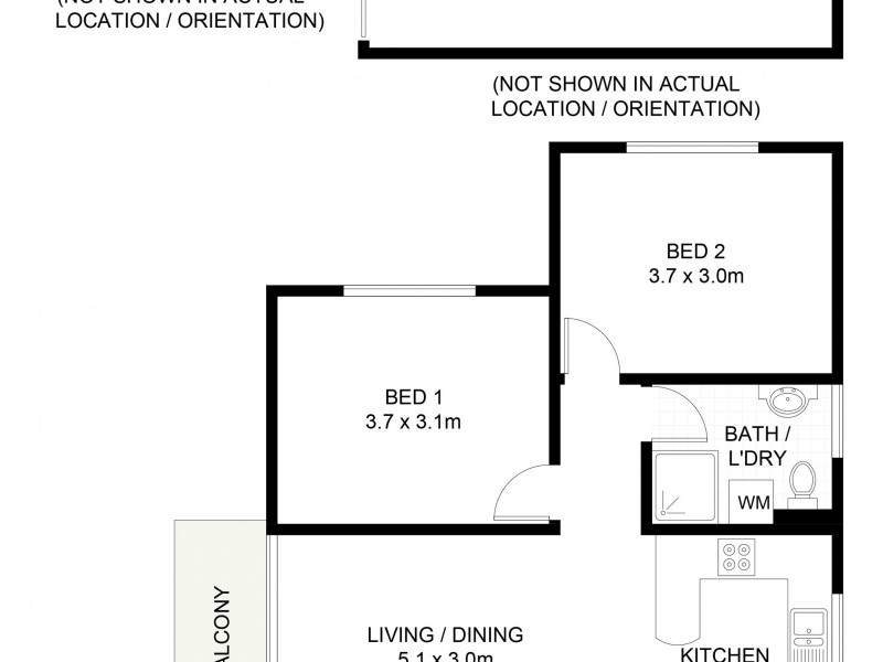 5/1 Rawlinson Avenue, Wollongong NSW 2500 Floorplan