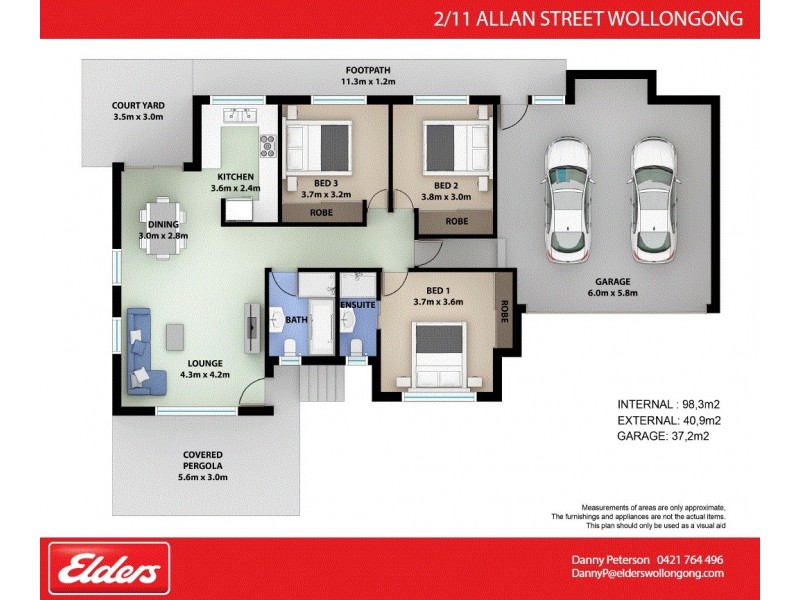 2/11A Allan Street, Wollongong NSW 2500