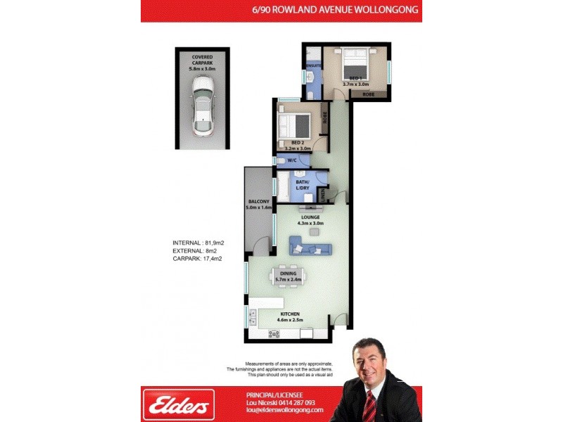 6/90 Rowland Avenue, Wollongong NSW 2500
