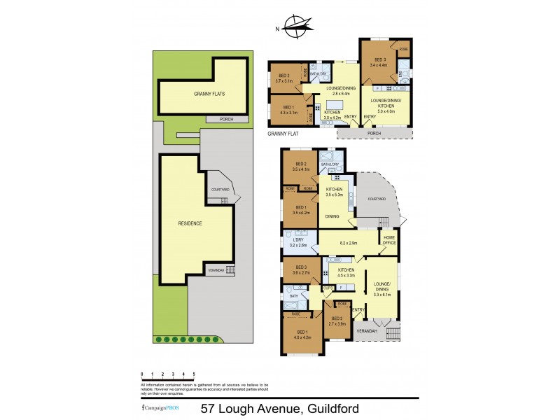 57 Lough Ave, Guildford NSW 2161 Floorplan