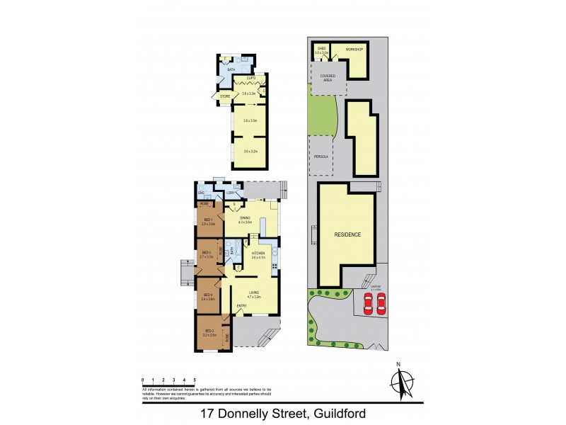 17 Donnelly Street, Guildford NSW 2161 Floorplan
