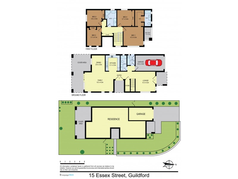 15 Essex Street, Guildford NSW 2161 Floorplan