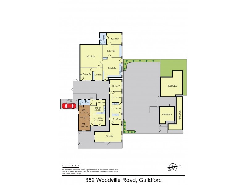 352 Woodville Road, Guildford NSW 2161 Floorplan
