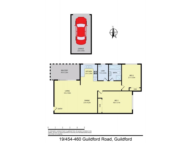 19/454-460 Guildford Road, Guildford NSW 2161 Floorplan