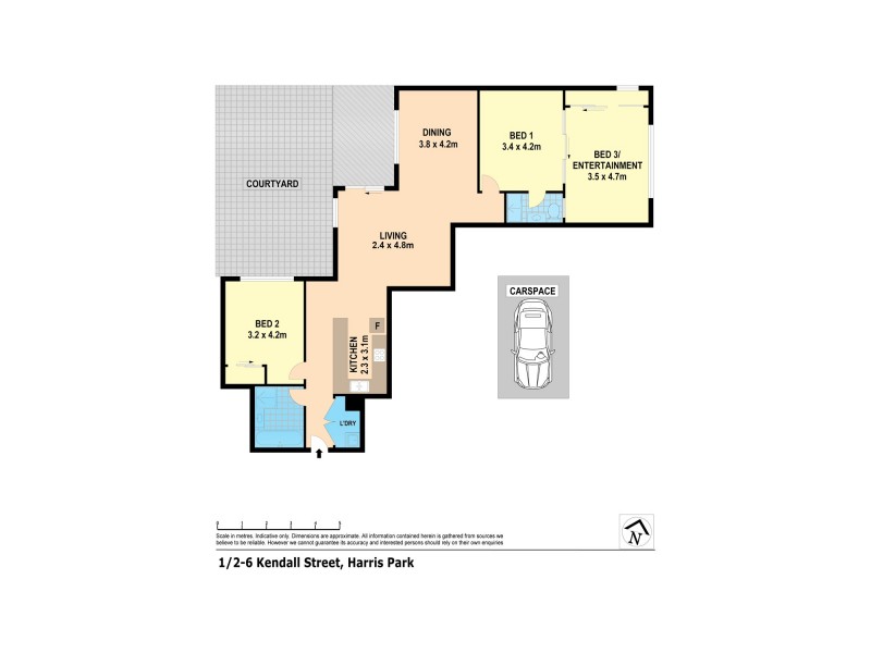1/2-6 Kendall Street, Harris Park NSW 2150 Floorplan
