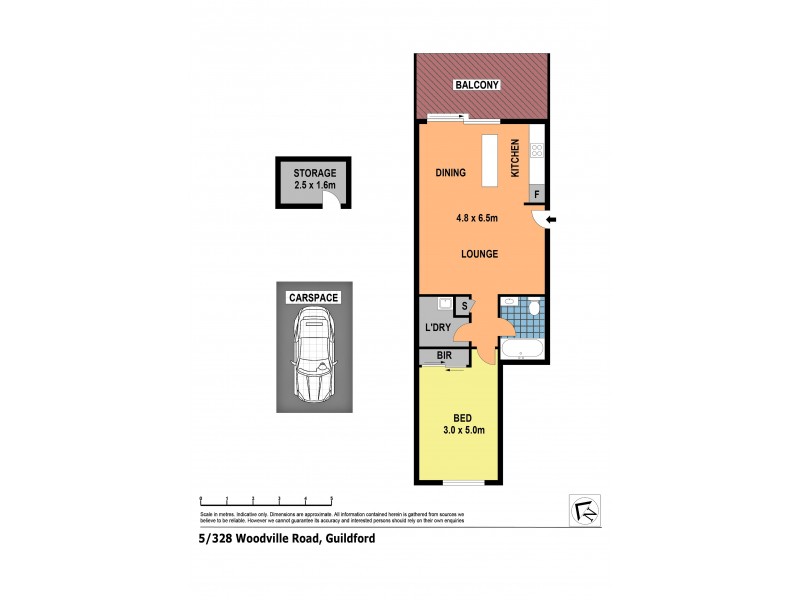328 Woodville Rd, Guildford NSW 2161 Floorplan