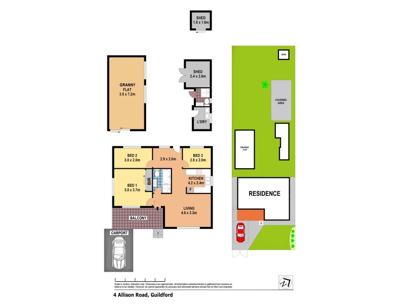 4 Allison Road, Guildford NSW 2161 Floorplan