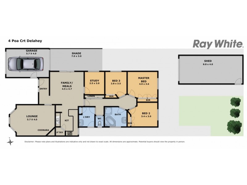 4 Poa Court, Delahey VIC 3037 Floorplan