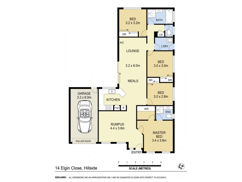 14 Elgin Close, Hillside VIC 3037 Floorplan