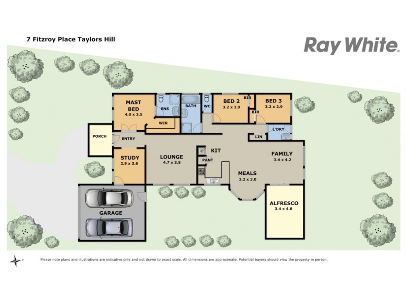 7 Fitzroy Place, Taylors Hill VIC 3037 Floorplan