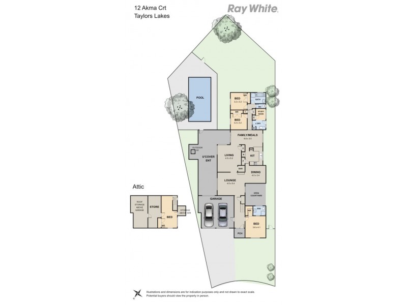 12 Akma Court, Taylors Lakes VIC 3038 Floorplan