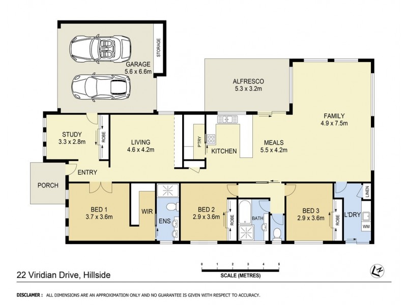 22 Viridian Drive, Hillside VIC 3037 Floorplan