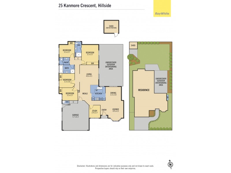 25 Kanmore Crescent, Hillside VIC 3037 Floorplan