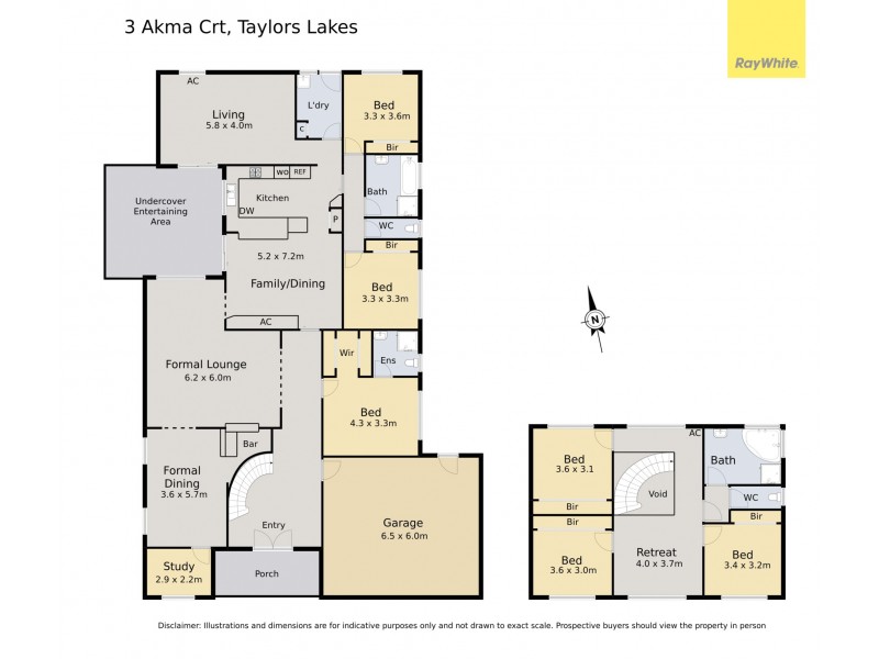 3 Akma Court, Taylors Lakes VIC 3038 Floorplan