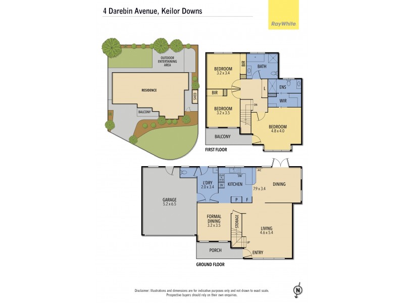 4 Darebin Avenue, Keilor Downs VIC 3038 Floorplan