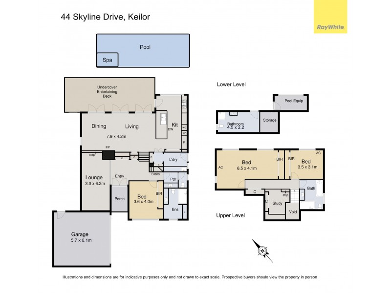 44 Skyline Drive, Keilor VIC 3036 Floorplan