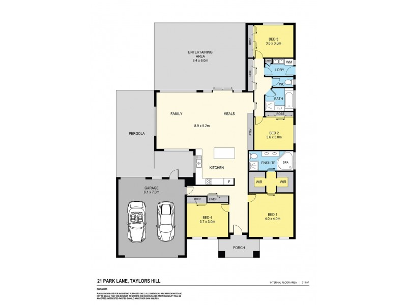 21 Park Lane, Taylors Hill VIC 3037 Floorplan