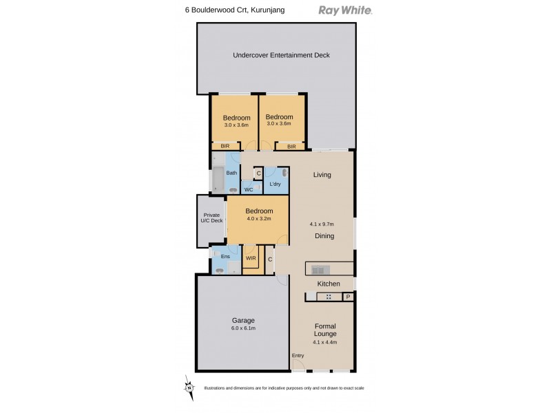 6 Boulderwood Court, Kurunjang VIC 3337 Floorplan