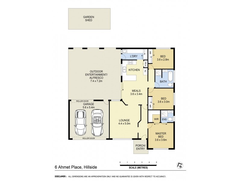 6 Ahmet Place, Hillside VIC 3037 Floorplan