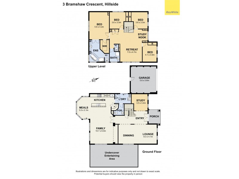 3 Bramshaw Crescent, Hillside VIC 3037 Floorplan