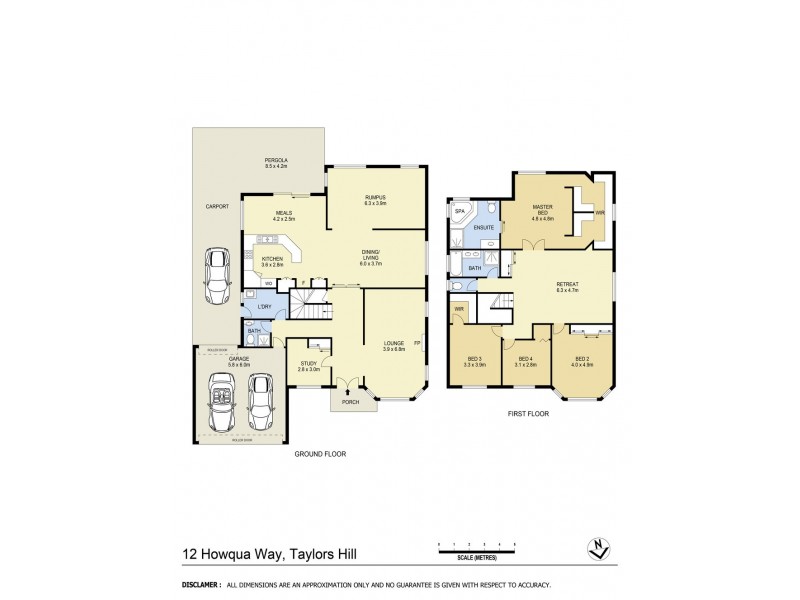 12 Howqua Way, Taylors Hill VIC 3037 Floorplan