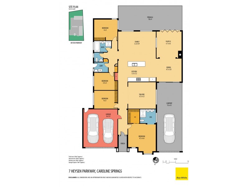 7 Heysen Parkway, Caroline Springs VIC 3023 Floorplan
