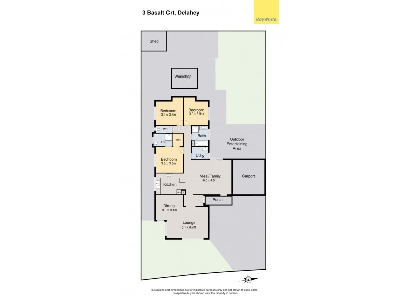 3 Basalt Court, Delahey VIC 3037 Floorplan