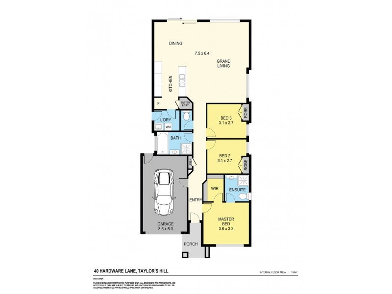 40 Hardware Lane, Taylors Hill VIC 3037 Floorplan