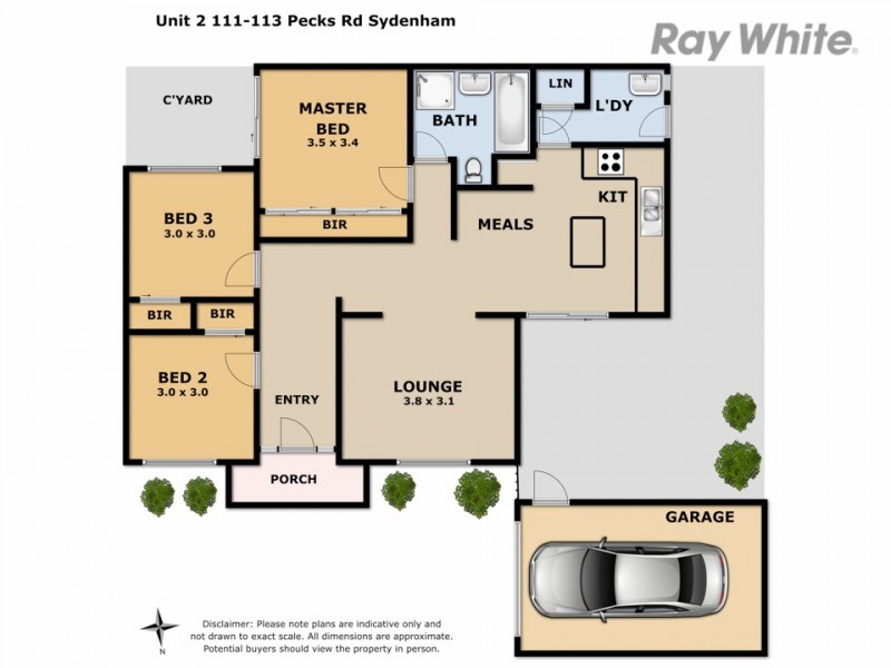 2/111-113 Pecks Road, Sydenham VIC 3037 Floorplan