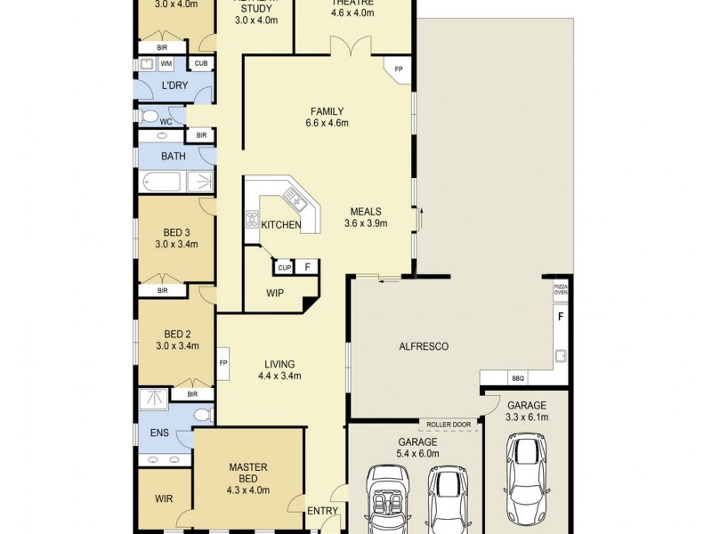 2 Nevis Place, Taylors Hill VIC 3037 Floorplan
