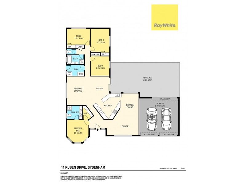 11 Ruben Drive, Sydenham VIC 3037 Floorplan