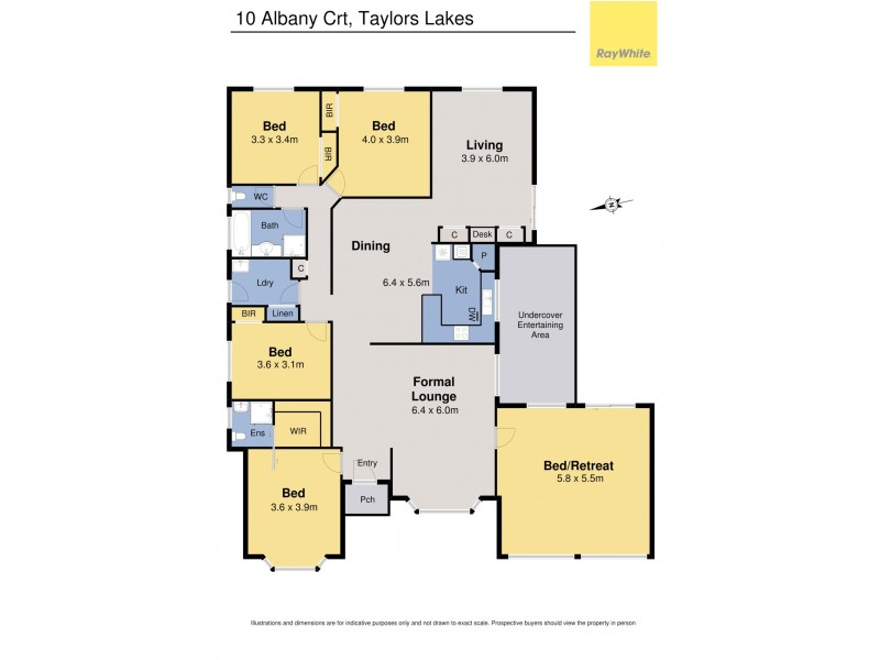 10 Albany Court, Taylors Lakes VIC 3038 Floorplan