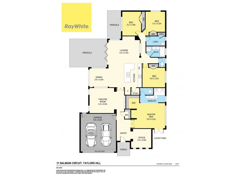 31 Balmain Circuit, Taylors Hill VIC 3037 Floorplan