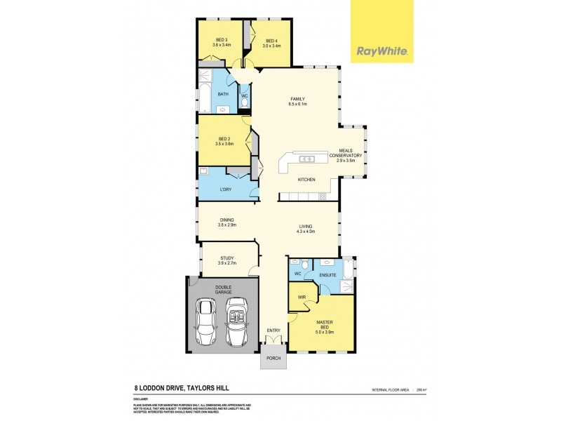 8 Loddon Drive, Taylors Hill VIC 3037 Floorplan