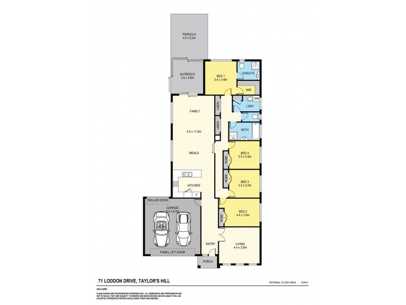 71 Loddon Drive, Taylors Hill VIC 3037 Floorplan