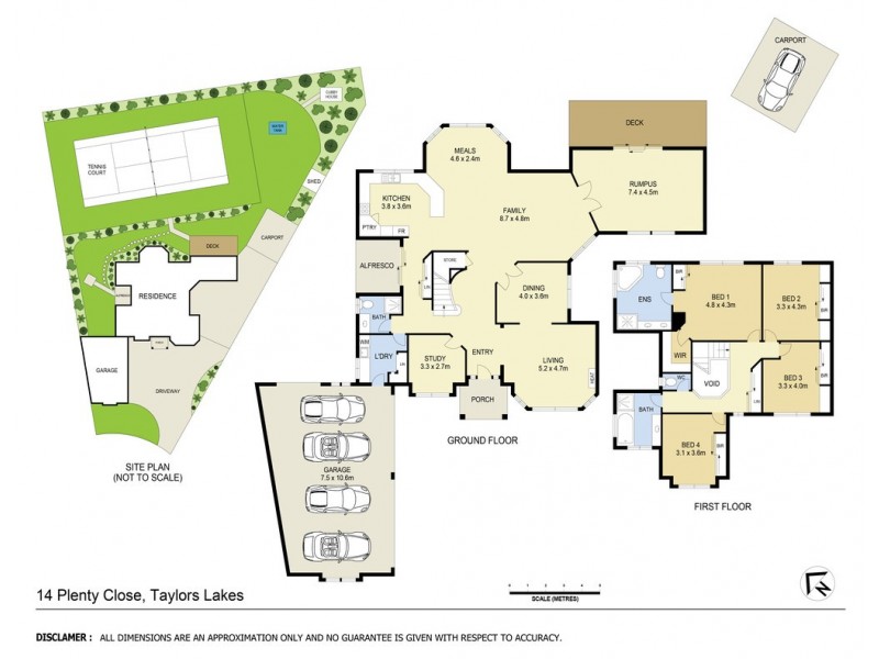 14 Plenty Close, Taylors Lakes VIC 3038 Floorplan