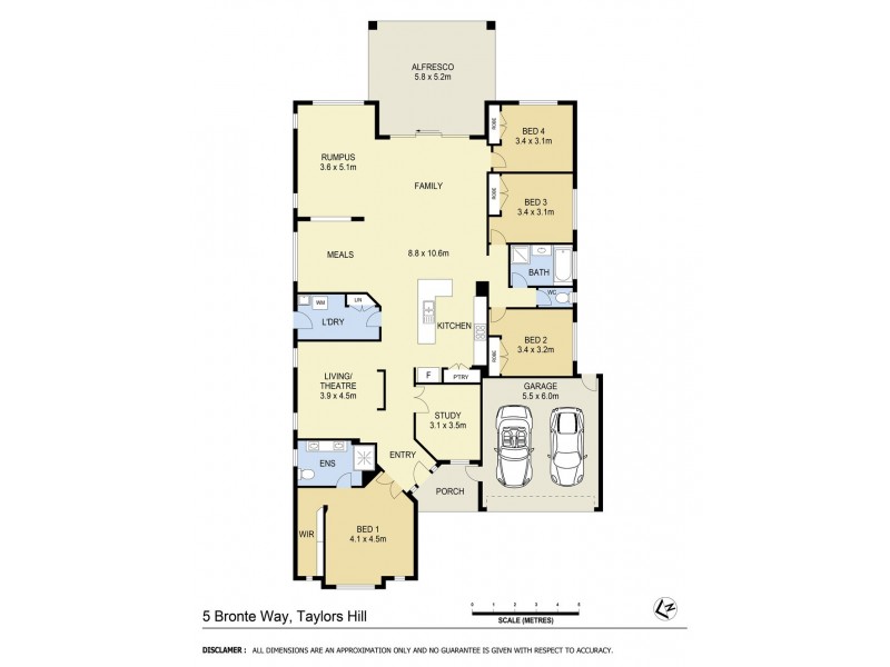 5 Bronte Way, Taylors Hill VIC 3037 Floorplan