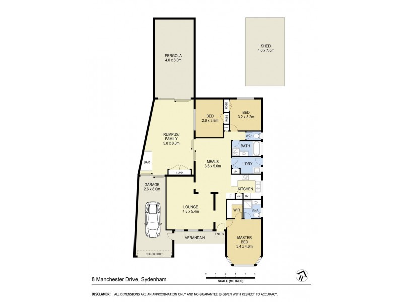 8 Manchester Drive, Sydenham VIC 3037 Floorplan