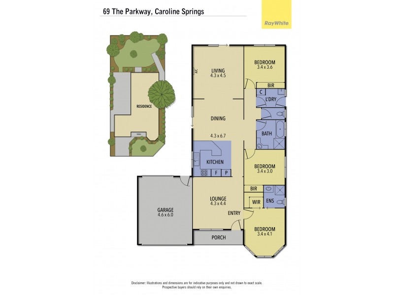 69 The Parkway, Caroline Springs VIC 3023 Floorplan
