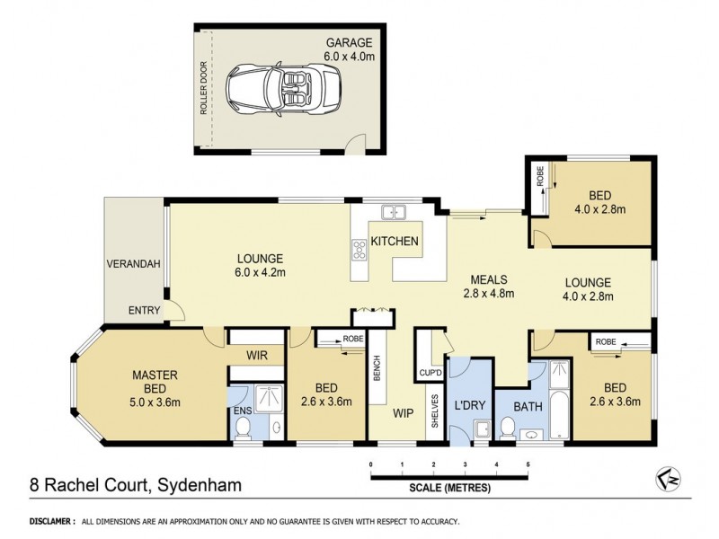 8 Rachel Court, Sydenham VIC 3037 Floorplan