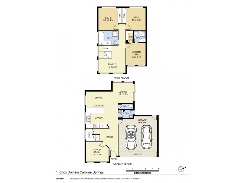 1 Kings Domain, Caroline Springs VIC 3023 Floorplan