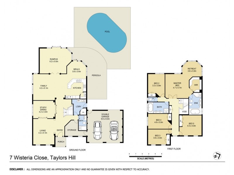 7 Wisteria Close, Taylors Hill VIC 3037 Floorplan