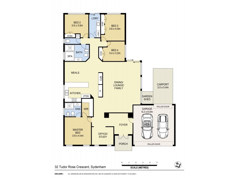 32 Tudor Rose Crescent, Sydenham VIC 3037 Floorplan